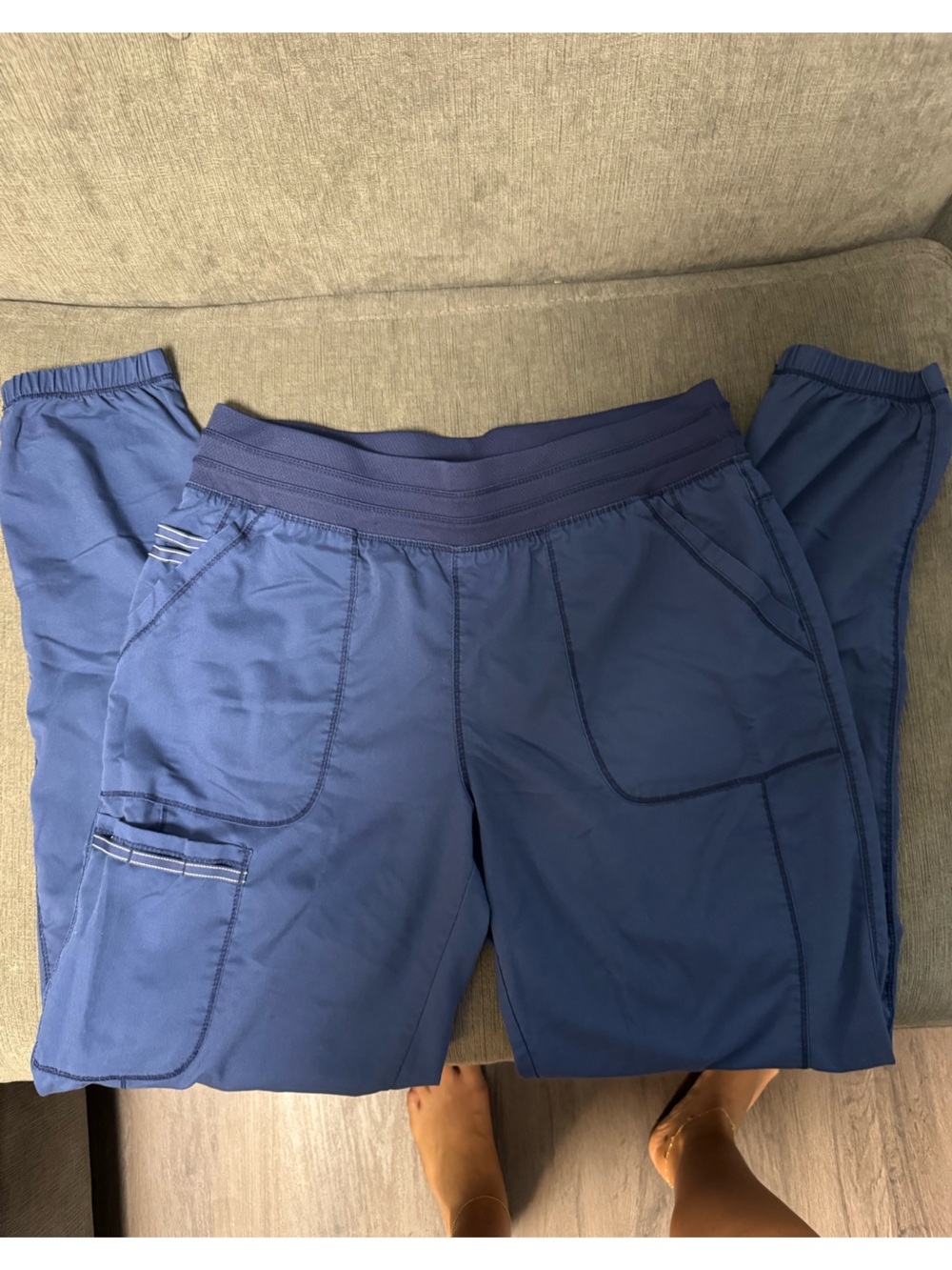 Cherokee navy jogger scrub pants